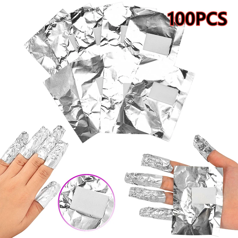 100PCS Tin Foil Small Cotton Pieces Nail Art Remover Portable Nail Clean Gel Remover Wrap Aluminum Foil Beauty Nail Makeup Tool
100PCS Tin Foil Small Cotton Pieces Nail Art Remover Portable Nail Clean Gel Remover Wrap Aluminum Foil Beauty Nail Makeup Tool