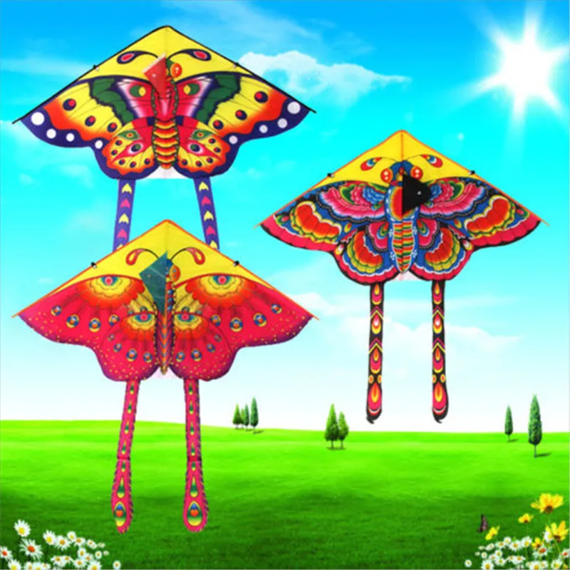 90*50cm Stunt Kite Nylon Rainbow Kite Butterfly Outdoor Foldable Children's Kite Control Bar and Line Random Color Outdoor Toy
90*50cm Stunt Kite Nylon Rainbow Kite Butterfly Outdoor Foldable Children's Kite Control Bar and Line Random Color Outdoor Toy