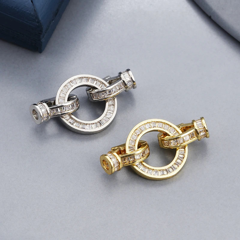 1pcs/set Micro Pave Square CZ Round Shape Charm Clasps Jewelry Connector Fastener Clasps for Jewelry Making DIY Accessories
1pcs/set Micro Pave Square CZ Round Shape Charm Clasps Jewelry Connector Fastener Clasps for Jewelry Making DIY Accessories