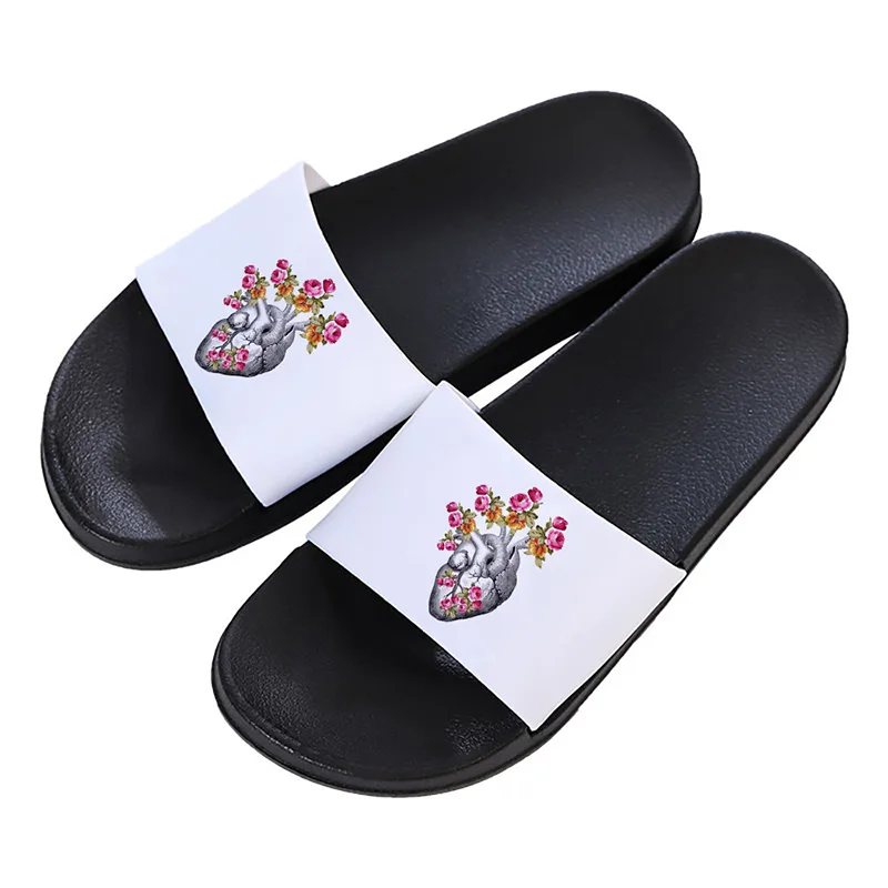 2021 Summer Beach Fashion Open Toe Heart flower Harajuku style shoes for women Slippers Aesthetic Pattern Flip Flops for Femal
2021 Summer Beach Fashion Open Toe Heart flower Harajuku style shoes for women Slippers Aesthetic Pattern Flip Flops for Femal