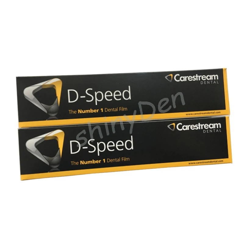 1 коробка стоматологические D-скоростные рентгеновские пленки Kodak Carestream