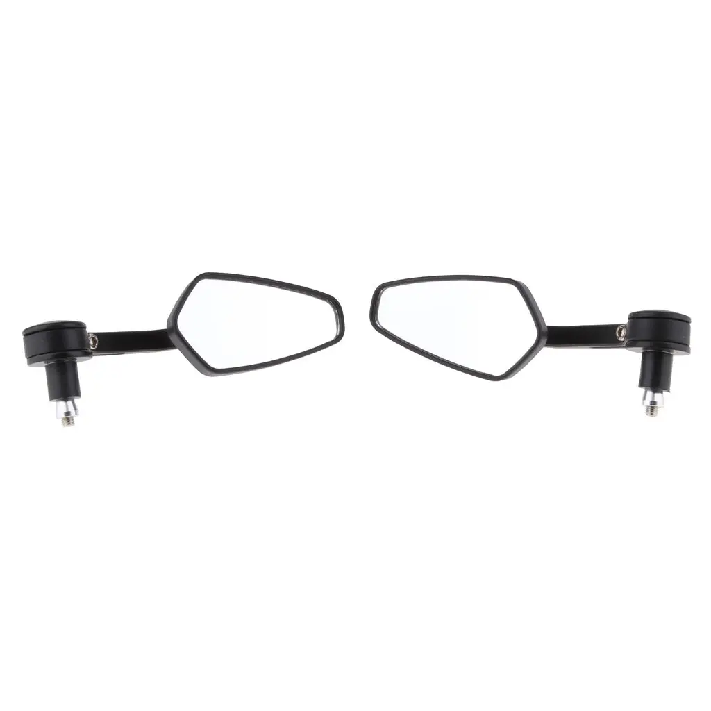 Pair of Universal 7/8 inch (22 mm) Handle Bar Grips Rearview Mirrors Motorbike Side Mirror Silver / Black
Pair of Universal 7/8 inch (22 mm) Handle Bar Grips Rearview Mirrors Motorbike Side Mirror Silver / Black