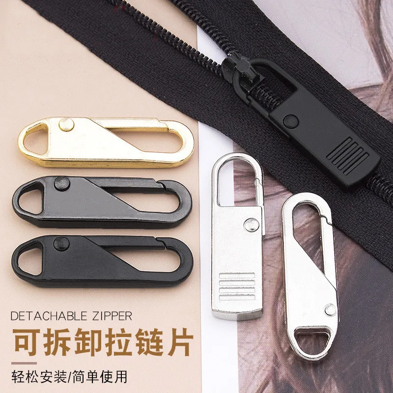 10PC Detachable Zinc Alloy Metal Zipper Pull Tags Zip Fixer for Clothes Black Zipper Puller Slider for Travel Bag Suitcase Cloth
10PC Detachable Zinc Alloy Metal Zipper Pull Tags Zip Fixer for Clothes Black Zipper Puller Slider for Travel Bag Suitcase Cloth