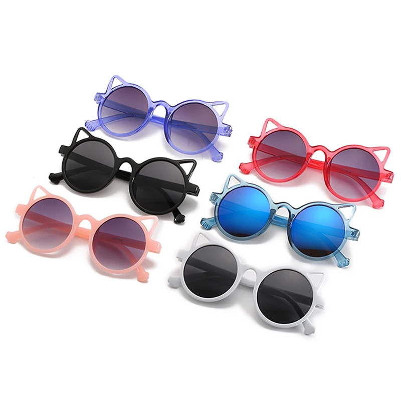 Summer Girl Boy Cute Sunglasse Cartoon Cat Ear Outdoor Children Lovely Vintage Sunglasses Protection Classic For Kids Sun Glasse
Summer Girl Boy Cute Sunglasse Cartoon Cat Ear Outdoor Children Lovely Vintage Sunglasses Protection Classic For Kids Sun Glasse