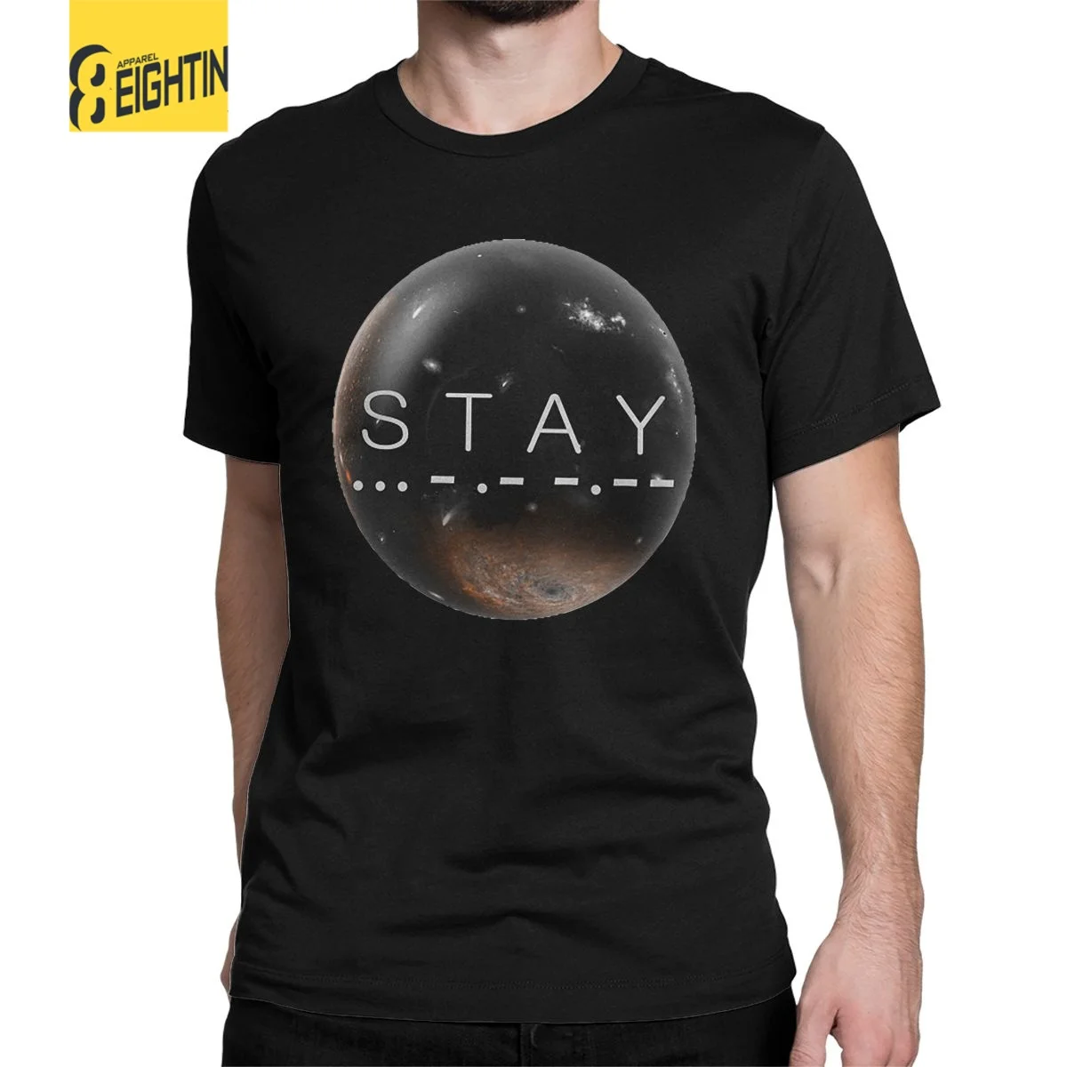 Men T-Shirts Stay Interstellar Space Hipster Pure Cotton Tee Shirt Short Sleeve T Shirt O Neck Tops Gift Idea
Men T-Shirts Stay Interstellar Space Hipster Pure Cotton Tee Shirt Short Sleeve T Shirt O Neck Tops Gift Idea