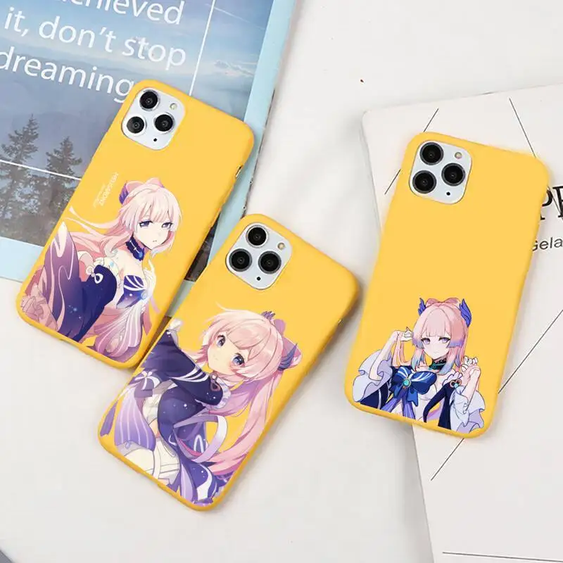 Genshin Impact Sangonomiya Kokomi Phone Case Candy Color for iPhone 6 7 8 11 12 s mini pro X XS XR MAX Plus
Genshin Impact Sangonomiya Kokomi Phone Case Candy Color for iPhone 6 7 8 11 12 s mini pro X XS XR MAX Plus