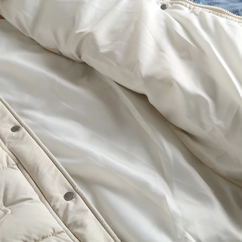 Long Winter Solid Woman's Cotton Padded Vest Jacket Loose Hooded Casual Warm Waistcoat for Female Turn Down Ladies Pockets Vests
Long Winter Solid Woman's Cotton Padded Vest Jacket Loose Hooded Casual Warm Waistcoat for Female Turn Down Ladies Pockets Vests