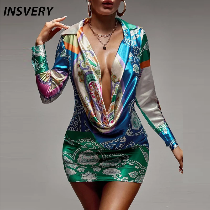 Women Turn Down Collar Short Dress Vintage Print Dresses For Women Elegant Spring Long Sleeve Loose Short Dress 2022
Women Turn Down Collar Short Dress Vintage Print Dresses For Women Elegant Spring Long Sleeve Loose Short Dress 2022