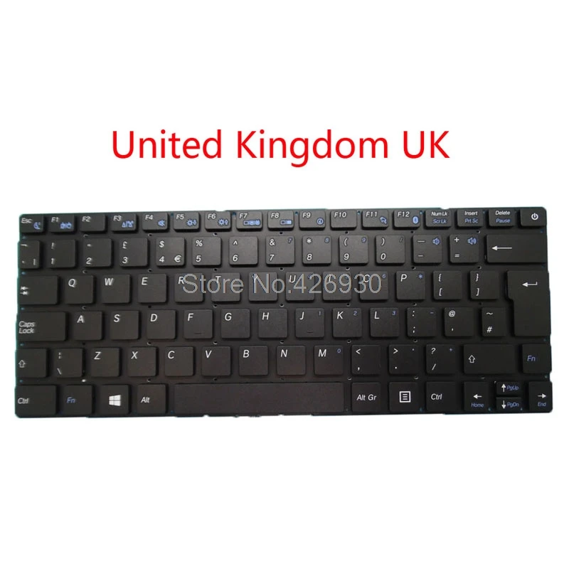 

Laptop US RU UK IT LA PO BR Keyboard For Purism For Librem 13 V1 13 Version 1 13 VER1 Italian Latin Portugal Russia English new