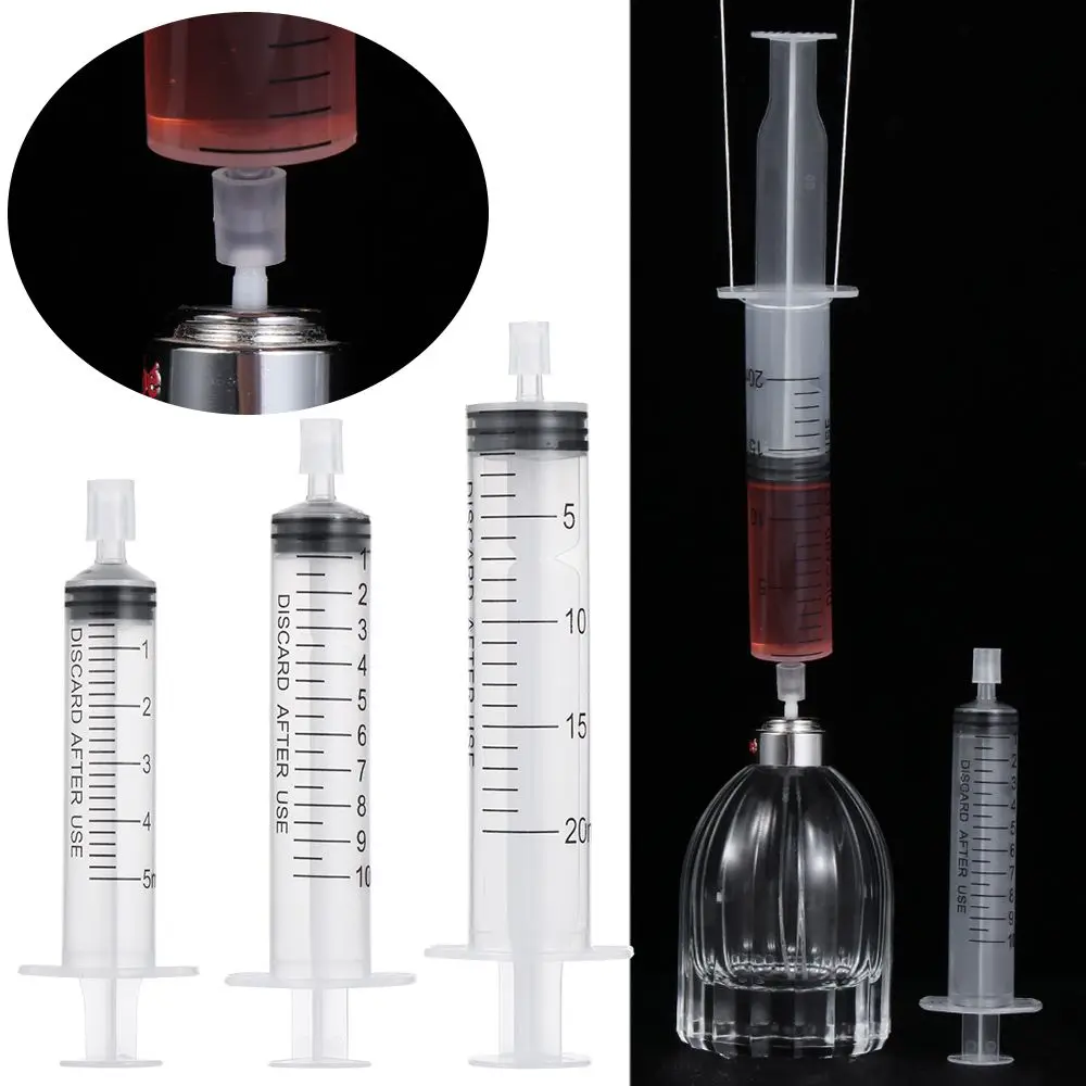 2/5/10ml Plastic Syringe Perfume Dispenser for Refill Cosmetic Liquid Essential Oil Portable Quantitative Dispensing Tools
2/5/10ml Plastic Syringe Perfume Dispenser for Refill Cosmetic Liquid Essential Oil Portable Quantitative Dispensing Tools