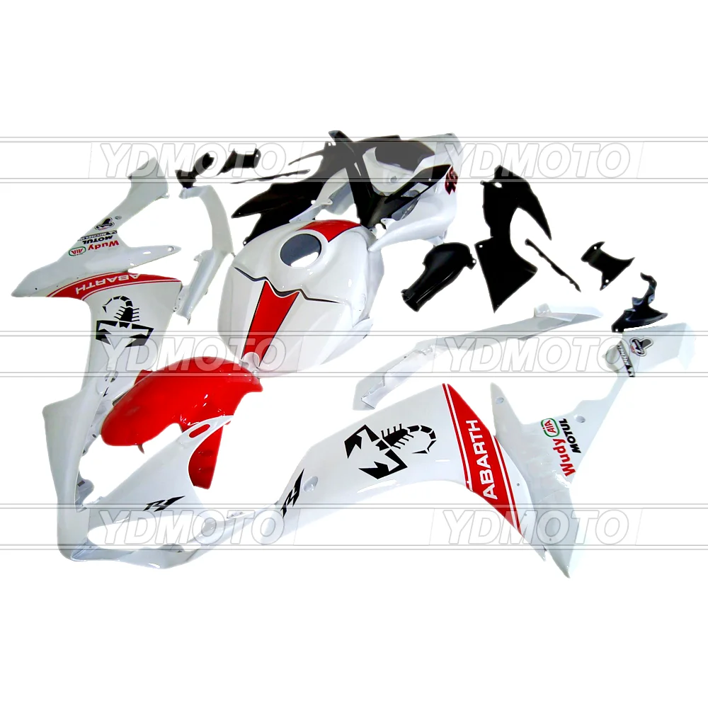100% Fitment ABS Injection Fairings Kit Fit For Yamaha YZF-R1 2007 2008 YZF R1 07 08 YZFR1 ABARTH Red&White Bodywork Kits
100% Fitment ABS Injection Fairings Kit Fit For Yamaha YZF-R1 2007 2008 YZF R1 07 08 YZFR1 ABARTH Red&White Bodywork Kits