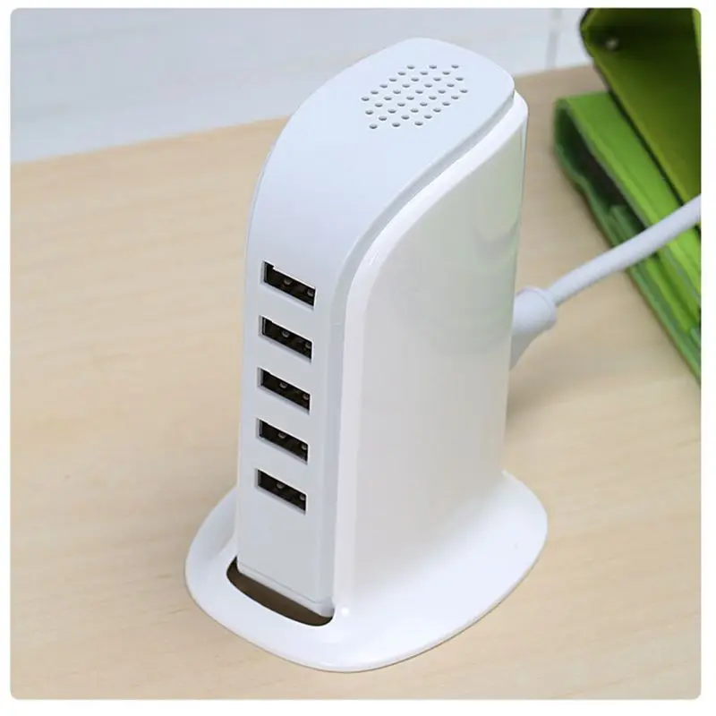 5 Port USB Charger Multi USB Charging Station Dock Desktop Wall Home Universal Chargers EU US UK Plug USB Charger
5 Port USB Charger Multi USB Charging Station Dock Desktop Wall Home Universal Chargers EU US UK Plug USB Charger