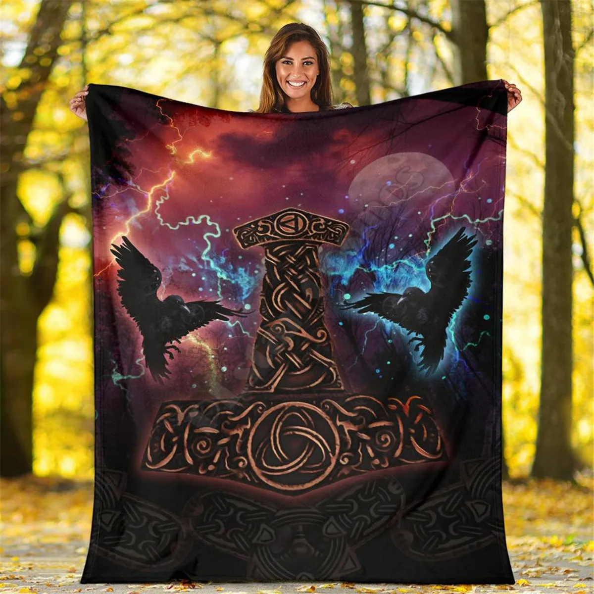 Viking Norse Horsemen 3D printed Sherpa Blanket on Bed Home Textiles Dreamlike HOME ACCESSORIES Drop shipping
Viking Norse Horsemen 3D printed Sherpa Blanket on Bed Home Textiles Dreamlike HOME ACCESSORIES Drop shipping