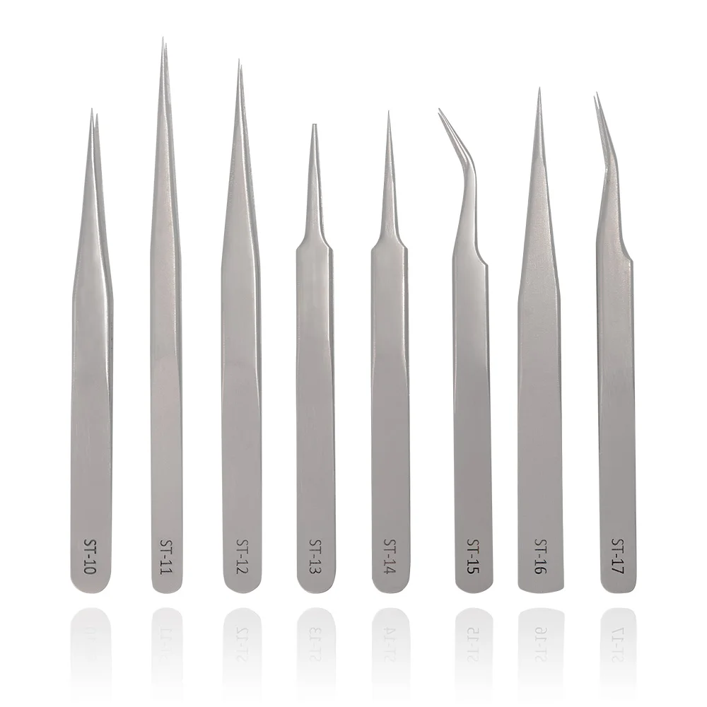 Tweezer False Eyelash Extension Tweezers Stainless Steel Hyperfine High Precision Anti Acid
Tweezer False Eyelash Extension Tweezers Stainless Steel Hyperfine High Precision Anti Acid