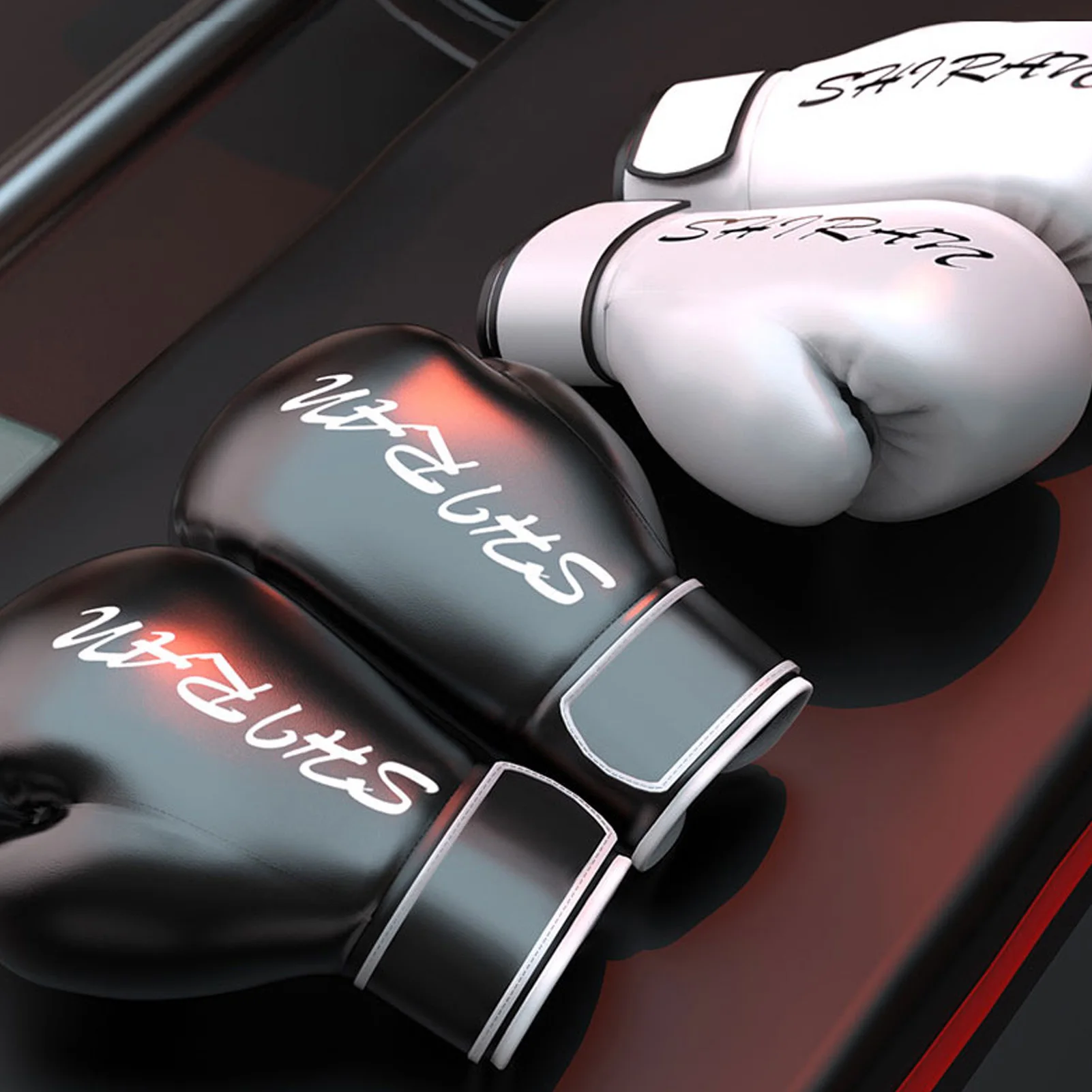 1 pair of white and black adult boxing gloves professional punching bag lining gloves for men and women boxing gloves fitness
1 pair of white and black adult boxing gloves professional punching bag lining gloves for men and women boxing gloves fitness