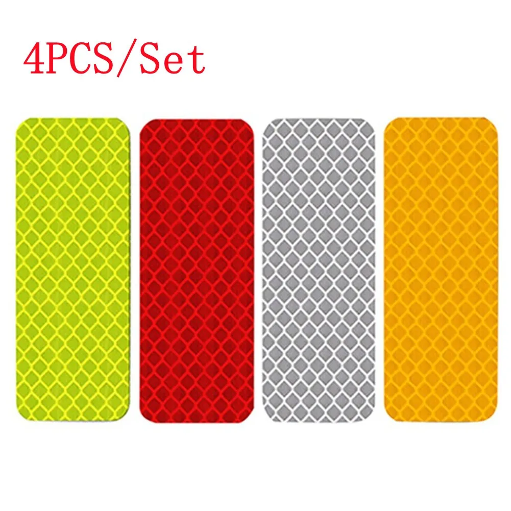 Reflective Warning Sticker 4 Pcs/Set Car Open Reflector With Warning Mark Door Sticker Reflective Sticker
Reflective Warning Sticker 4 Pcs/Set Car Open Reflector With Warning Mark Door Sticker Reflective Sticker
