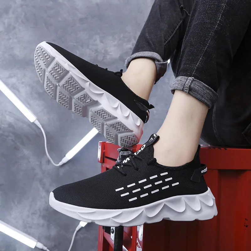 Male Sneakers Fashion Tennis Men Shoes Mesh Breathable Student Casual Shoes for Man Sneaker Light Outdoor Sports Running Shoe
Male Sneakers Fashion Tennis Men Shoes Mesh Breathable Student Casual Shoes for Man Sneaker Light Outdoor Sports Running Shoe