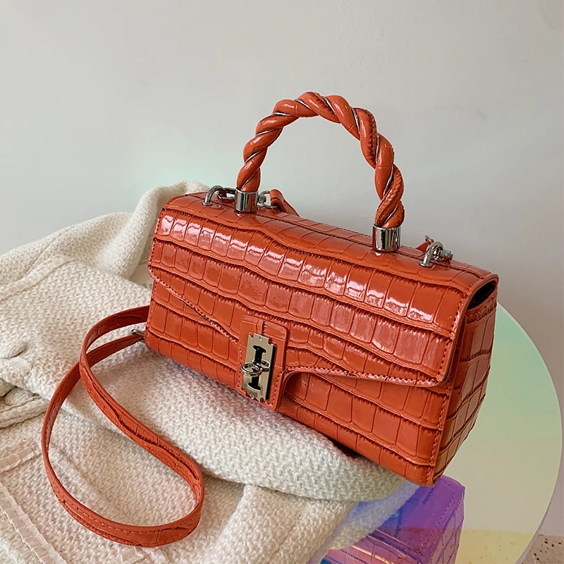 Fashion Crocodile Purses Handbags Women Crossbody Bags 2021 New Luxury Designer Ladies Messenger Bags Casual Tote High Quality
Fashion Crocodile Purses Handbags Women Crossbody Bags 2021 New Luxury Designer Ladies Messenger Bags Casual Tote High Quality