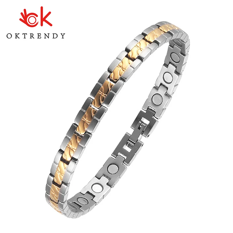 Магнитный браслет OKtrendy для женщин био-магнитный измерения кровяного давления