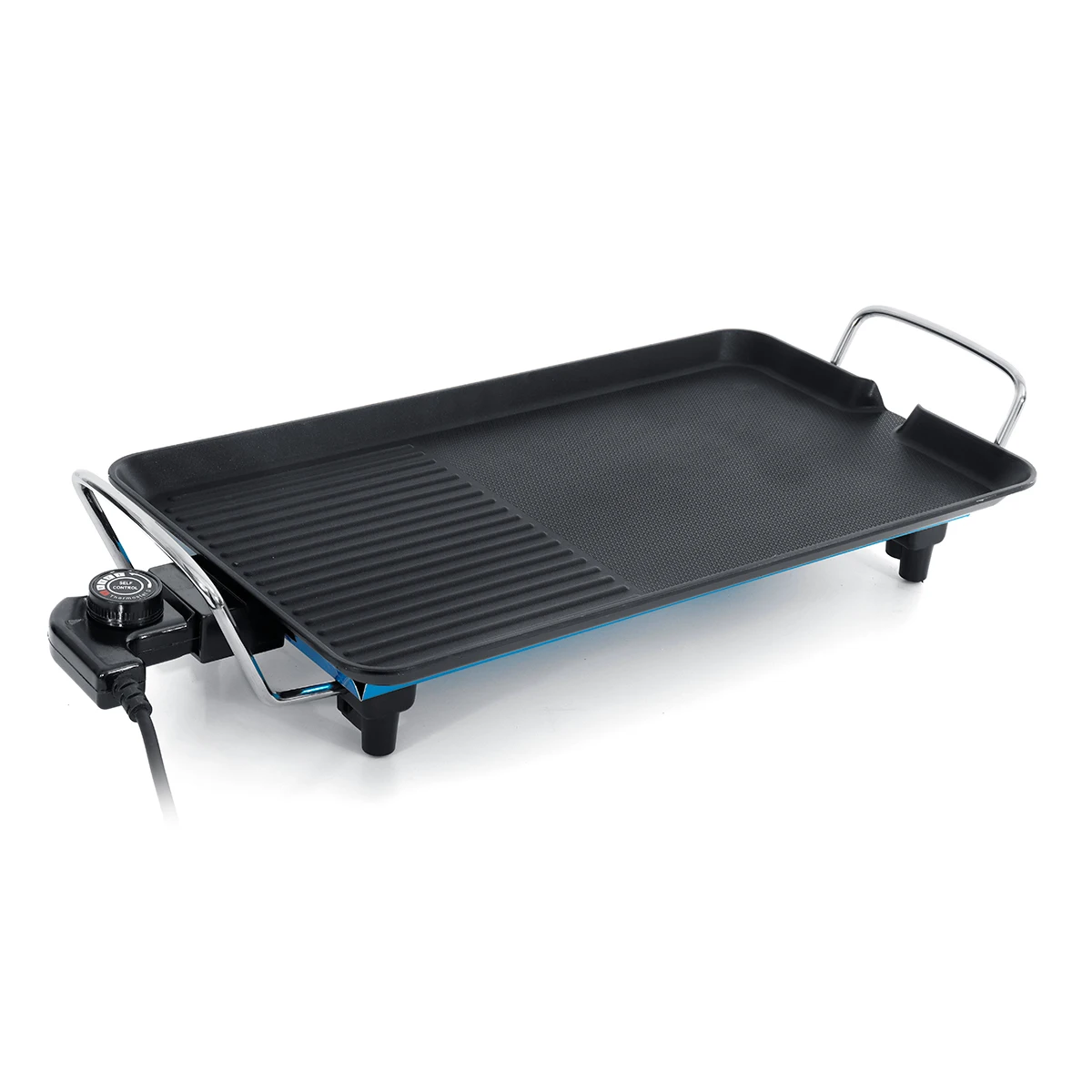 Electric BBQ Grill 2000W Teppanyaki Table Top Non-stick Griddle Hot Plate Cook 5 Adjustable Temperature Control Anti Slip Feet
Electric BBQ Grill 2000W Teppanyaki Table Top Non-stick Griddle Hot Plate Cook 5 Adjustable Temperature Control Anti Slip Feet