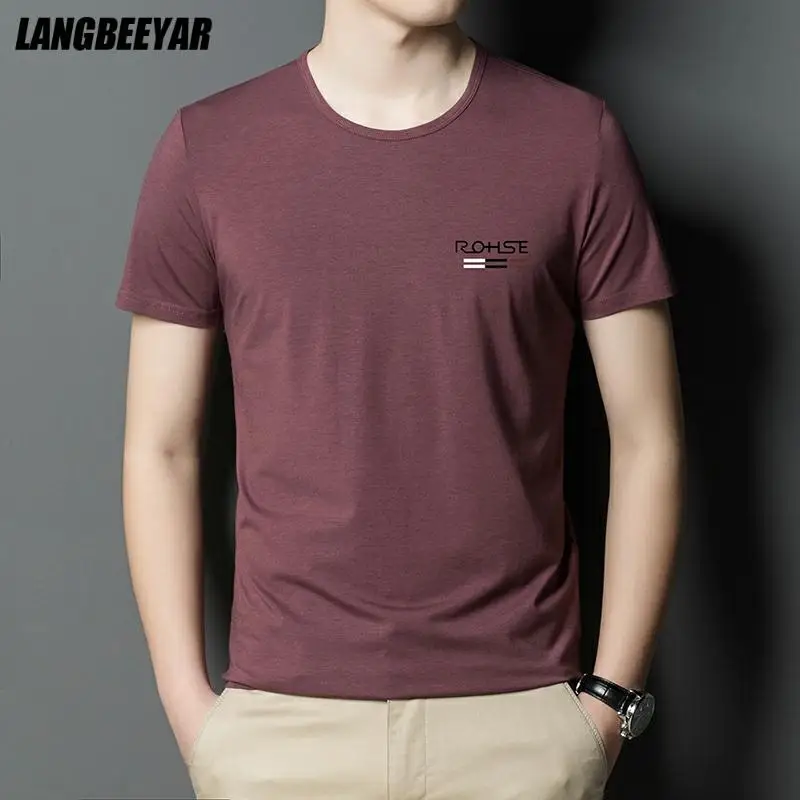 New Top Quality Summer Brand Tops Designer 95% Cotton 5% Spandex O Neck Tshirts For Men Short Sleeve Casual Fashion Men Clothes
New Top Quality Summer Brand Tops Designer 95% Cotton 5% Spandex O Neck Tshirts For Men Short Sleeve Casual Fashion Men Clothes