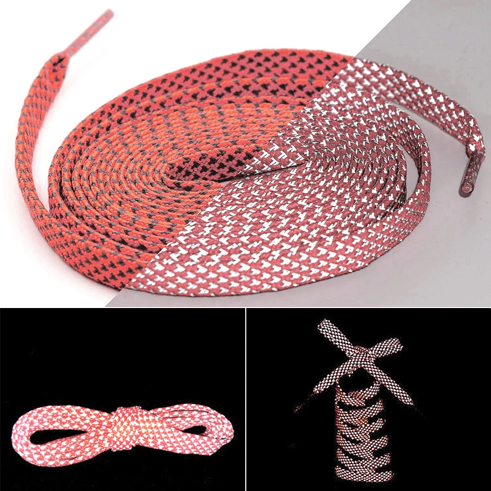 120cm Night Reflective Replacement Practical Kids Adults Running Elastic Luminous Double Sided Flat Design Shoelace Sports
120cm Night Reflective Replacement Practical Kids Adults Running Elastic Luminous Double Sided Flat Design Shoelace Sports
