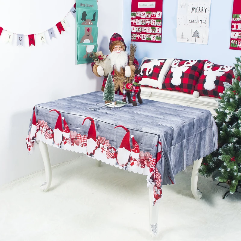 Christmas Tablecloth Polyester Rectangular Table Cover Holiday Party Home Decor Christmas Tablecloth Christmas Cartoon Polyester
Christmas Tablecloth Polyester Rectangular Table Cover Holiday Party Home Decor Christmas Tablecloth Christmas Cartoon Polyester