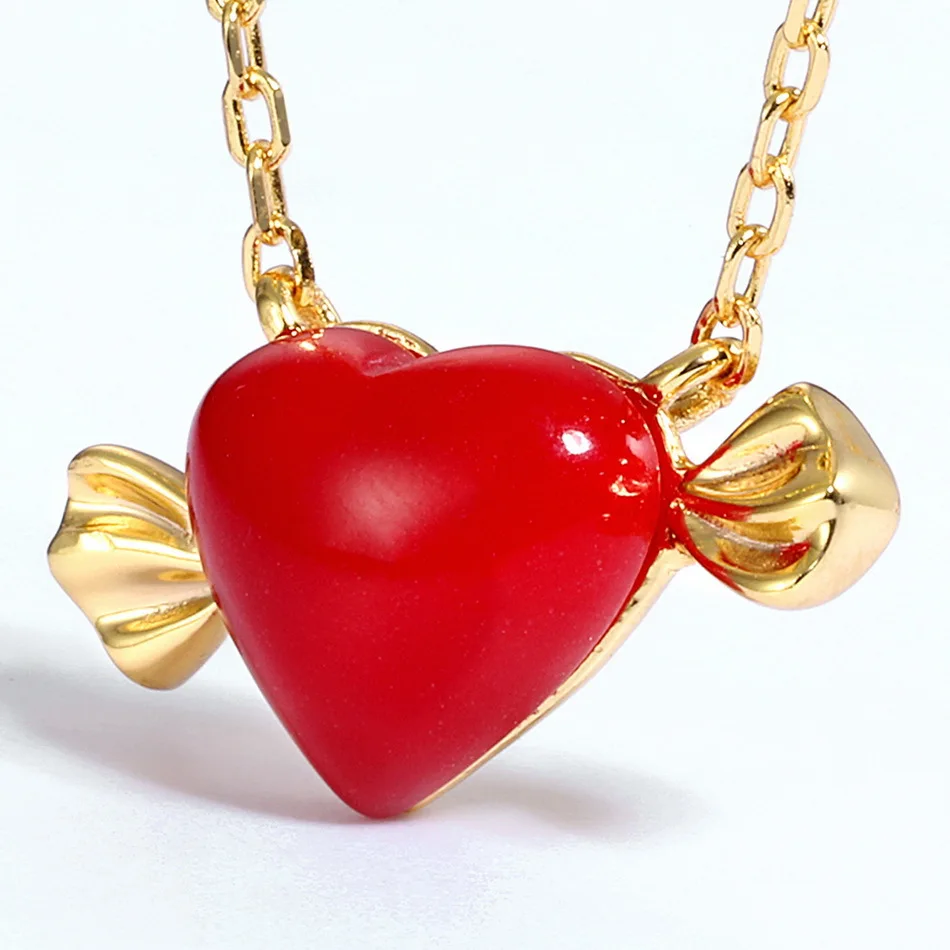 Artificial Agate Love Heart Candy Sterling Silver Necklace S925 210330-13
Artificial Agate Love Heart Candy Sterling Silver Necklace S925 210330-13