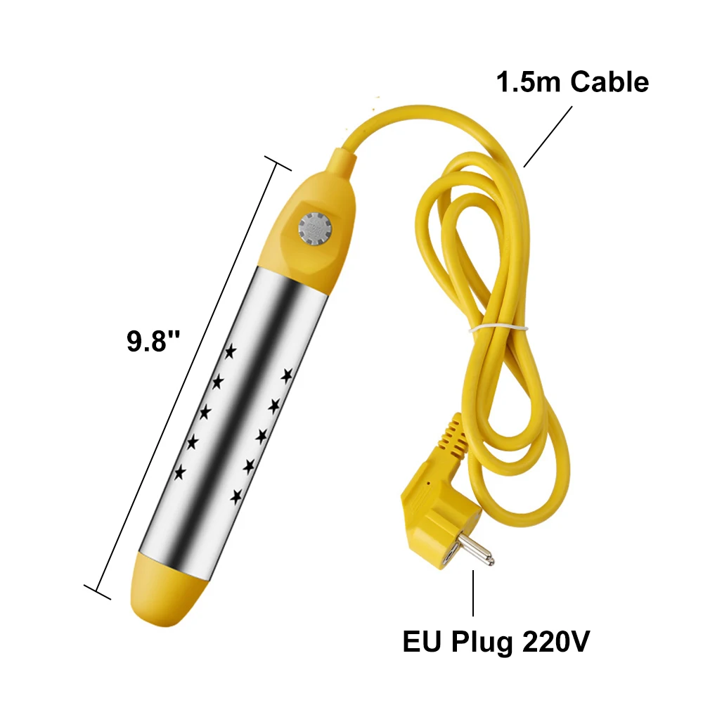 2000 - 2500W EU 220V Floating Electric Water Heater Boiler Water Heating Portable Immersion Suspension Bathroom Swimming Pool
2000 - 2500W EU 220V Floating Electric Water Heater Boiler Water Heating Portable Immersion Suspension Bathroom Swimming Pool