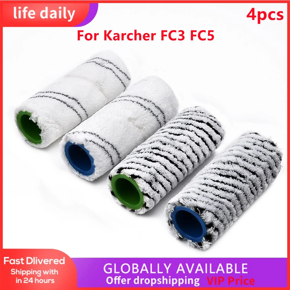 4x роликовая щетка для Karcher FC3 FC5 Пылесос часть 2055-007,0 Замена Робот Запчасти для пылесоса
4x роликовая щетка для Karcher FC3 FC5 Пылесос часть 2055-007,0 Замена Робот Запчасти для пылесоса