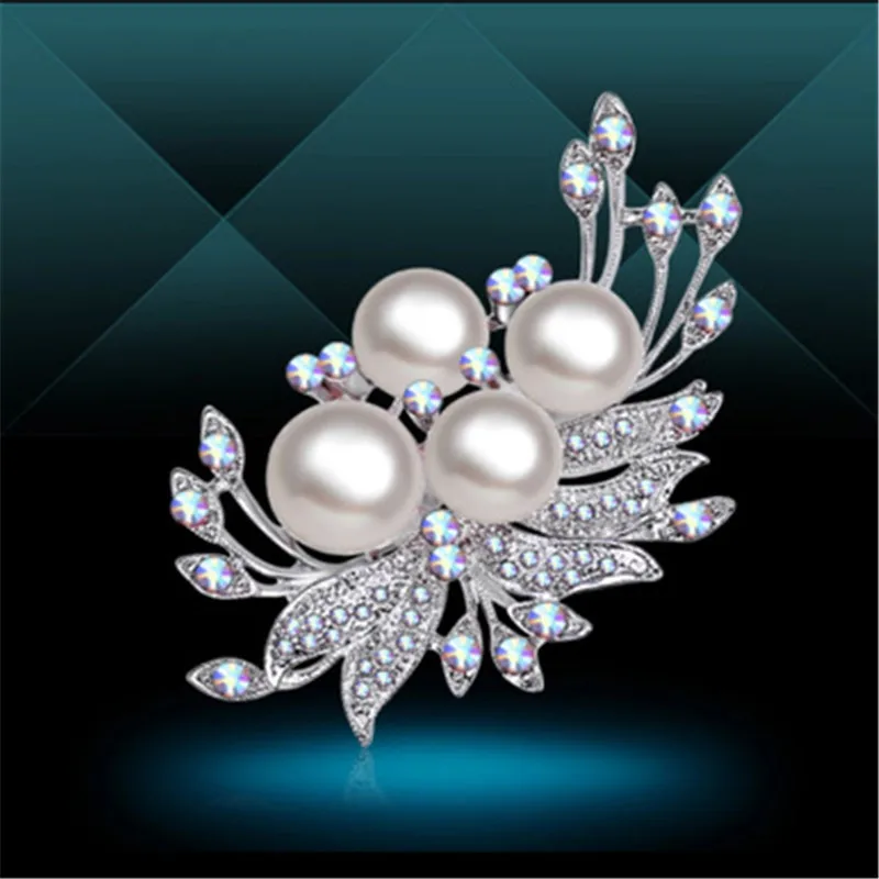 Hot Sale Silk Scarf Buckle Luxury Diamond-Studded Pearl Brooch Suit Dress Sweater Flower Zircon Corsage Jewelry Accessories
Hot Sale Silk Scarf Buckle Luxury Diamond-Studded Pearl Brooch Suit Dress Sweater Flower Zircon Corsage Jewelry Accessories