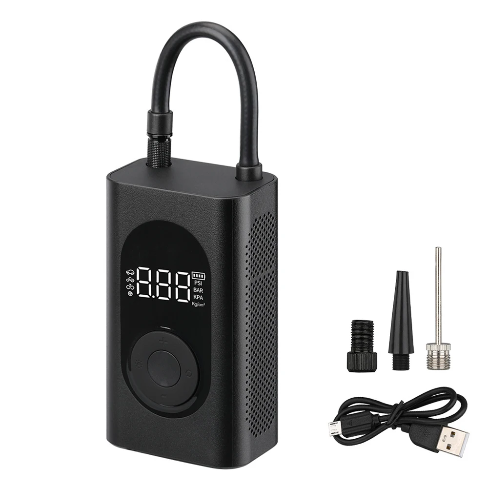 Портативный воздушный компрессор насос Компактный шиномонтажный воздушный насос беспроводной электрический воздушный насос со светодиодной лампой для автомобиля баскетбола
Портативный воздушный компрессор насос Компактный шиномонтажный воздушный насос беспроводной электрический воздушный насос со светодиодной лампой для автомобиля баскетбола