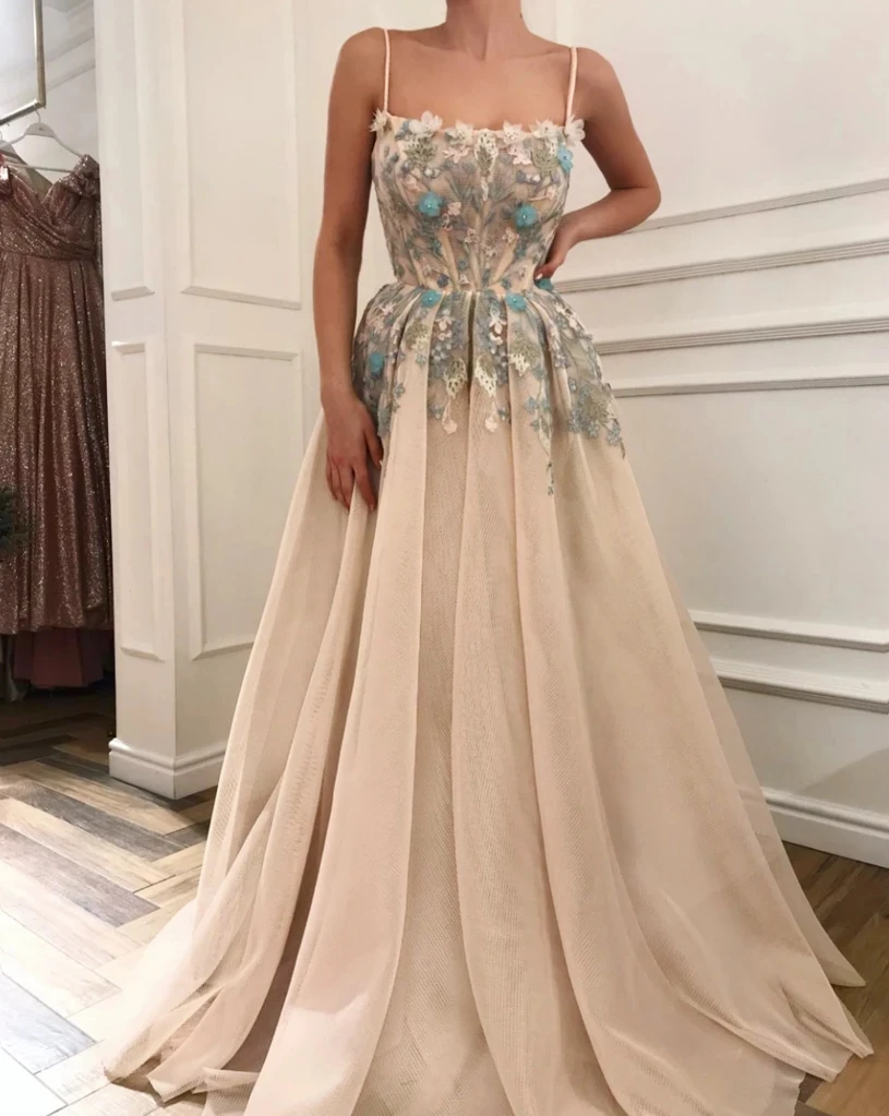 Moroccan Evening Dresses A-line Spaghetti Straps Tulle Appliques Beaded Long Turkey Dubai Saudi Arabia Prom Dress Gown
Moroccan Evening Dresses A-line Spaghetti Straps Tulle Appliques Beaded Long Turkey Dubai Saudi Arabia Prom Dress Gown