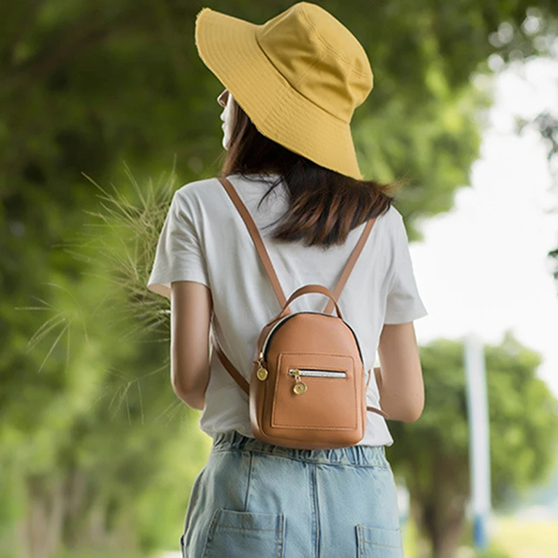 Brand Designer Fashion Women Backpack Mini Soft Touch Multi-Function Small Backpack Female Ladies Shoulder Bag Girl Purse Black
Brand Designer Fashion Women Backpack Mini Soft Touch Multi-Function Small Backpack Female Ladies Shoulder Bag Girl Purse Black