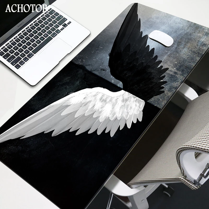80x30cm Black White Gaming Mouse Pad Large XXL Big Mouse Mat Computer Gaming Locking Edge MousePad gamer Keyboard Desk Mice Pad
80x30cm Black White Gaming Mouse Pad Large XXL Big Mouse Mat Computer Gaming Locking Edge MousePad gamer Keyboard Desk Mice Pad