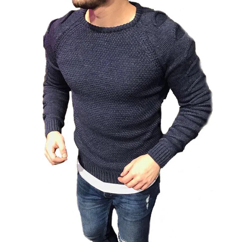 Sweater Men Autumn Winter Casual Long Sleeve Knitted Pullover Men O-Neck Solid Mens Sweaters 2018 Brand New Sueter Hombre S-XXL
Sweater Men Autumn Winter Casual Long Sleeve Knitted Pullover Men O-Neck Solid Mens Sweaters 2018 Brand New Sueter Hombre S-XXL