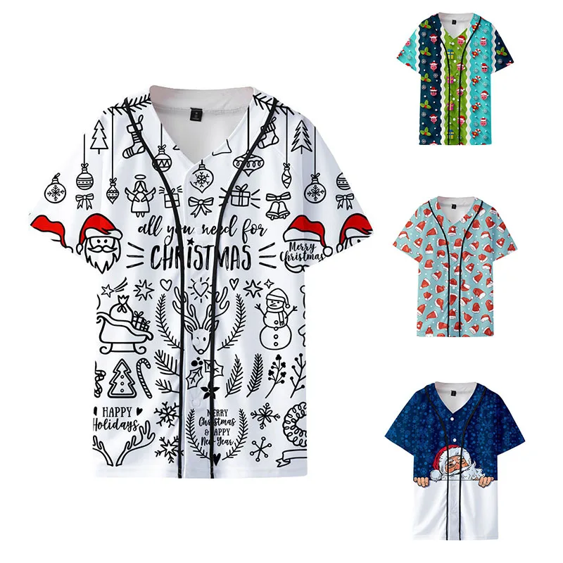 New Fashion Boys Girls tops Christmas Santa Claus T-shirt 3D Print Christmas tree style Short Sleeve Print t shirt Size XXS~5XL
New Fashion Boys Girls tops Christmas Santa Claus T-shirt 3D Print Christmas tree style Short Sleeve Print t shirt Size XXS~5XL