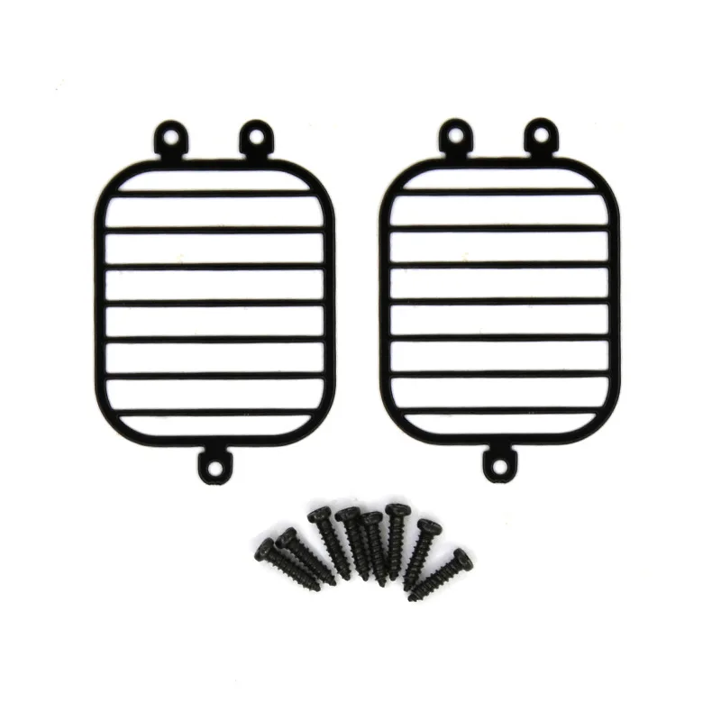 1 Pair Metal Headlight Lampshade Grille Cover for Traxxas TRX4 G500 TRX6 G63 1/10 RC Crawler Car Parts Accessories
1 Pair Metal Headlight Lampshade Grille Cover for Traxxas TRX4 G500 TRX6 G63 1/10 RC Crawler Car Parts Accessories