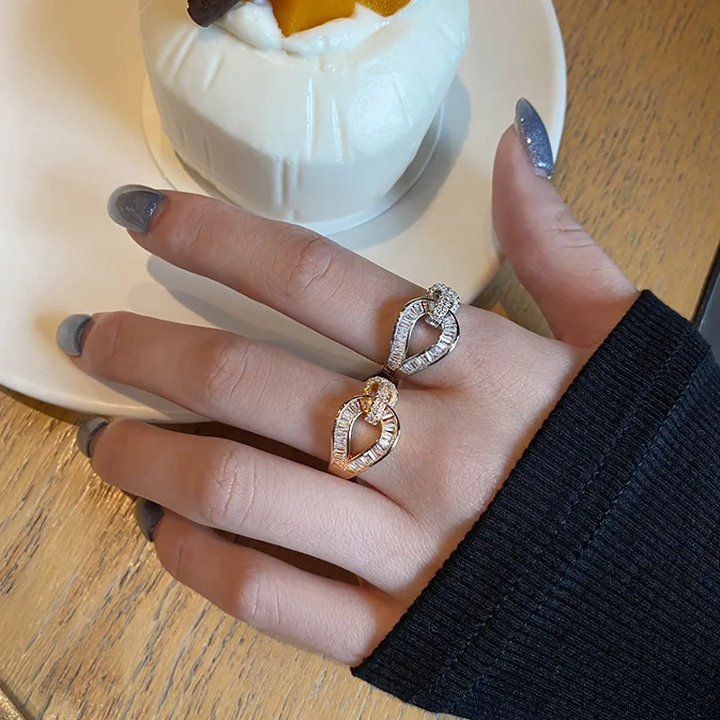 MrZMsZ 2021 Trendy Luxury Zircon Design Metal Rings For Women Fashion Jewelry Adjustable Opening Punk Ring Gifts Accessories
MrZMsZ 2021 Trendy Luxury Zircon Design Metal Rings For Women Fashion Jewelry Adjustable Opening Punk Ring Gifts Accessories