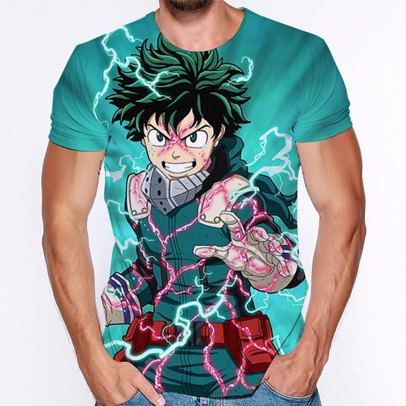 Izuku Midoriya 3D Print Female T Shirt Short Sleeve Man Women My Hero Academia T-Shirt Harajuku Streetwear Print Tops & Tees
Izuku Midoriya 3D Print Female T Shirt Short Sleeve Man Women My Hero Academia T-Shirt Harajuku Streetwear Print Tops & Tees