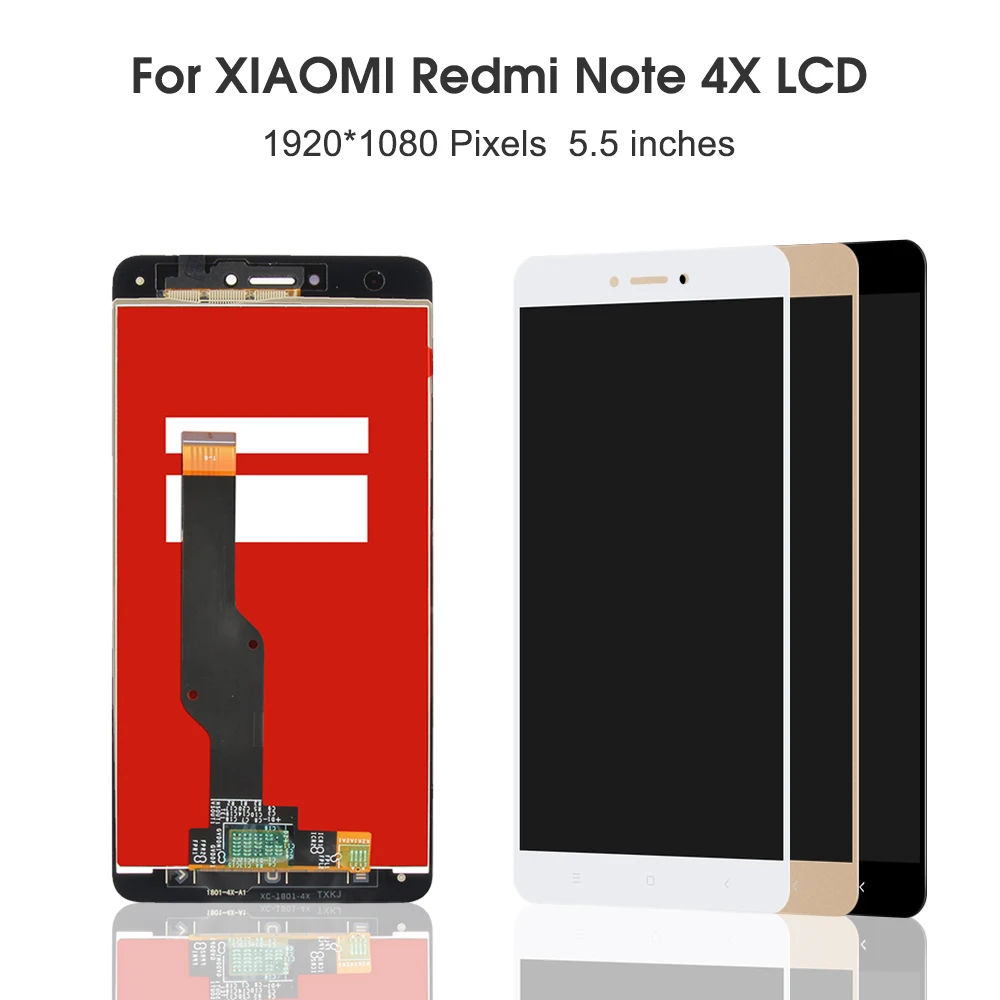 Оригинальный сенсорный дисплей для Xiaomi Redmi Note 4X в комплекте с инструментами