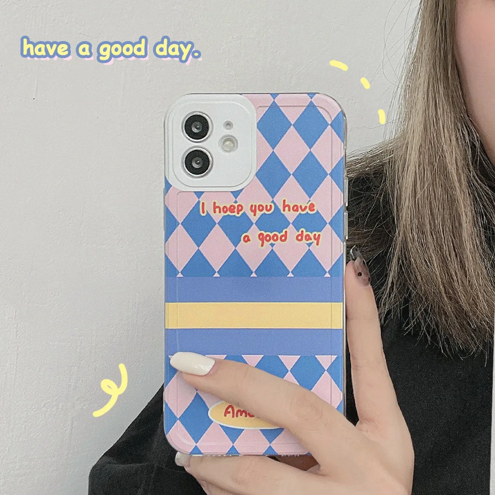 Art Retro Autumn Grid Korean Phone Case For iPhone 12 11 Pro Max X Xs Max Xr 7 8 Puls SE 2020 Cases Cute Soft Silicone Cover
Art Retro Autumn Grid Korean Phone Case For iPhone 12 11 Pro Max X Xs Max Xr 7 8 Puls SE 2020 Cases Cute Soft Silicone Cover