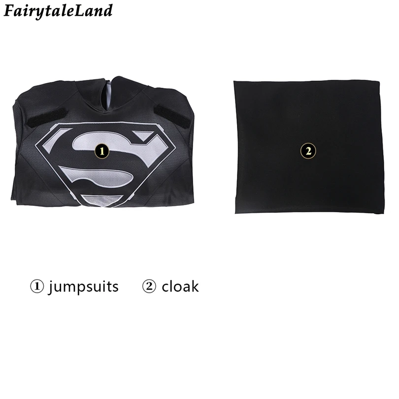 Halloween Clark Cosplay Outfit Else Worlds Kal El Black Costume Printing Jumpsuit Black Suit Superhero Bodysuit
Halloween Clark Cosplay Outfit Else Worlds Kal El Black Costume Printing Jumpsuit Black Suit Superhero Bodysuit