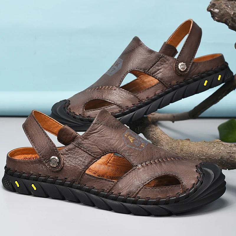 Sandals Outdoor Safety Sandals Men Beach Sandale Ete Homme Sport Summer Sandles For 2020 Sandel Shoes Sandalia Rasteira Roman
Sandals Outdoor Safety Sandals Men Beach Sandale Ete Homme Sport Summer Sandles For 2020 Sandel Shoes Sandalia Rasteira Roman