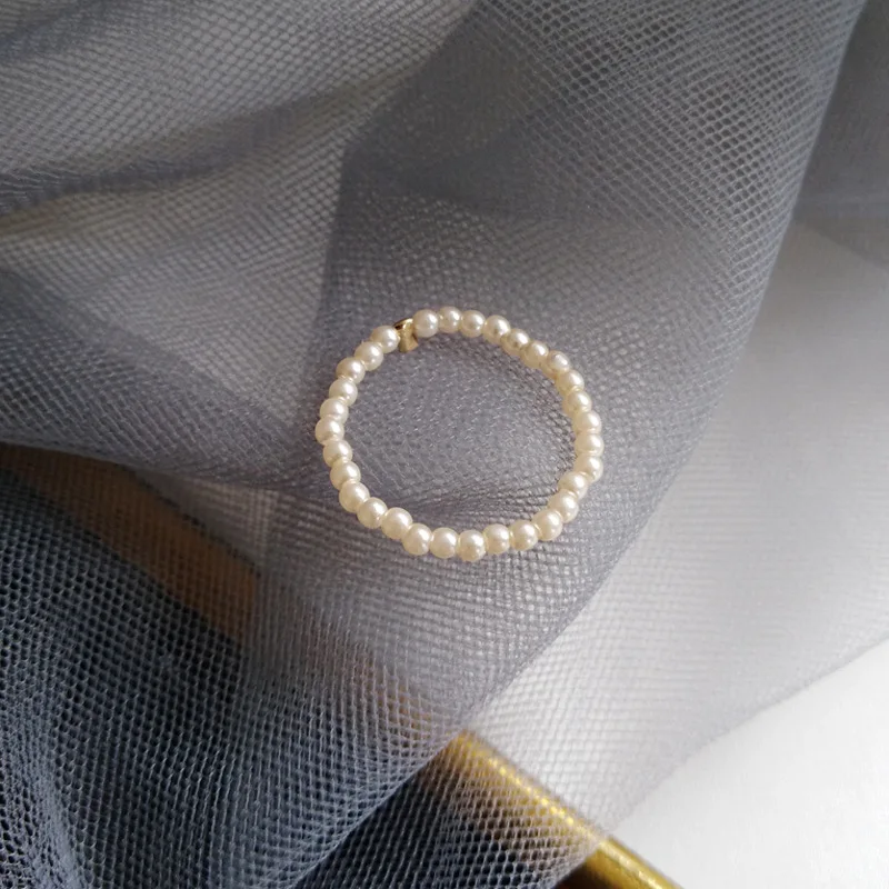 LATS Beautiful Pearl Rings for Women Simple Ins French Romantic Index Finger Student Tail Ring Female Fashion Jewelry Gifts
LATS Beautiful Pearl Rings for Women Simple Ins French Romantic Index Finger Student Tail Ring Female Fashion Jewelry Gifts