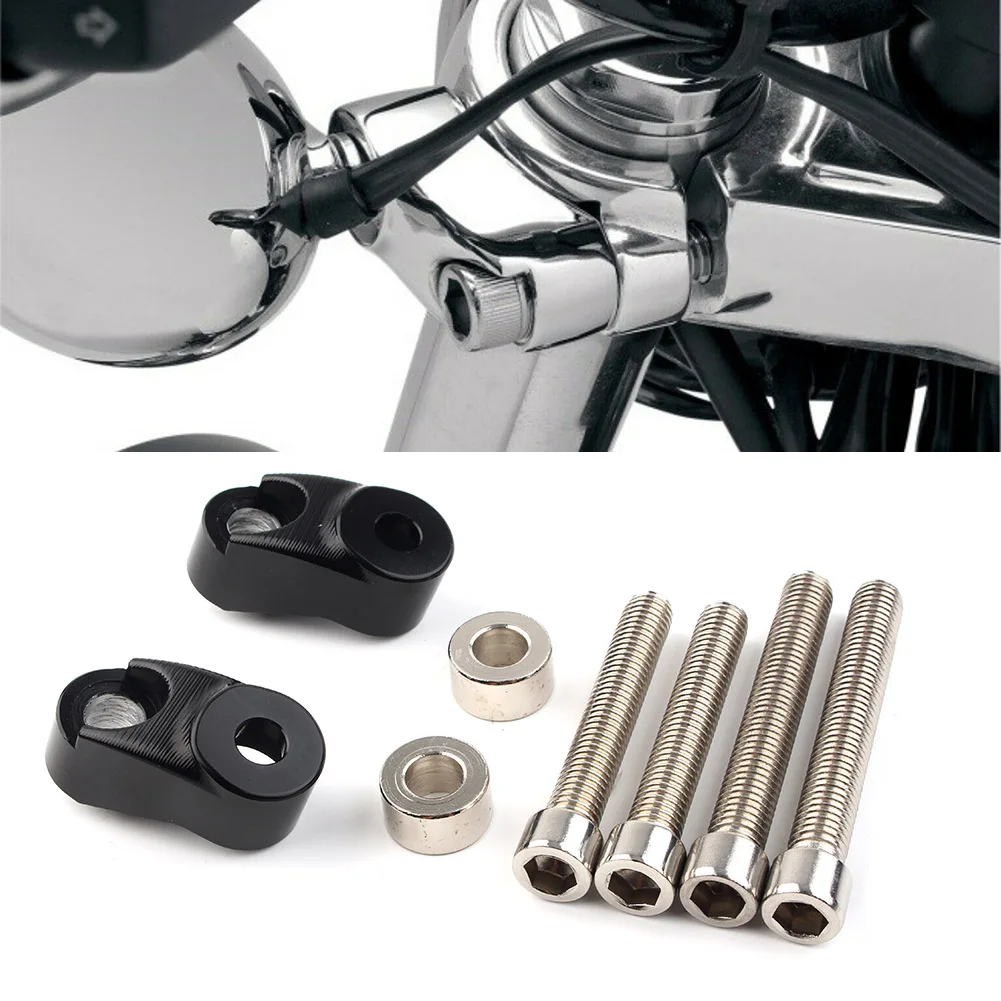 Черные Короткие Передние поворотники, крепления 39 мм, вилки для Harley Sportster FXR 87-2000 и 2006-2007 Dyna Glide w/ 49 мм вилка
Черные Короткие Передние поворотники, крепления 39 мм, вилки для Harley Sportster FXR 87-2000 и 2006-2007 Dyna Glide w/ 49 мм вилка