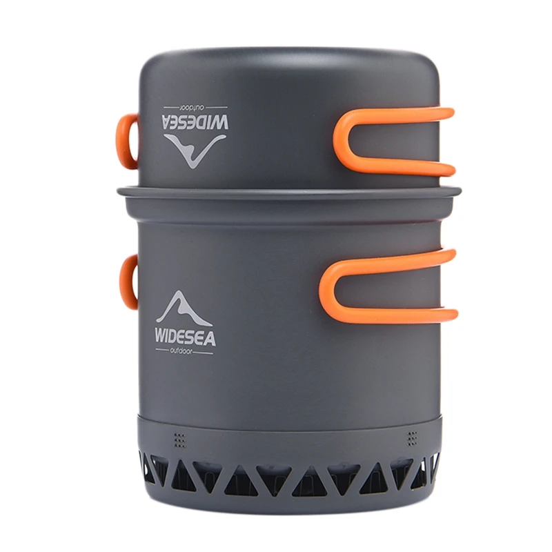 NEW-WIDESEA Camping Cookware Outdoor Cooking Set Tableware Rapid Heating Camping Pot Heat Exchanger Cooker Travel Equipment
NEW-WIDESEA Camping Cookware Outdoor Cooking Set Tableware Rapid Heating Camping Pot Heat Exchanger Cooker Travel Equipment