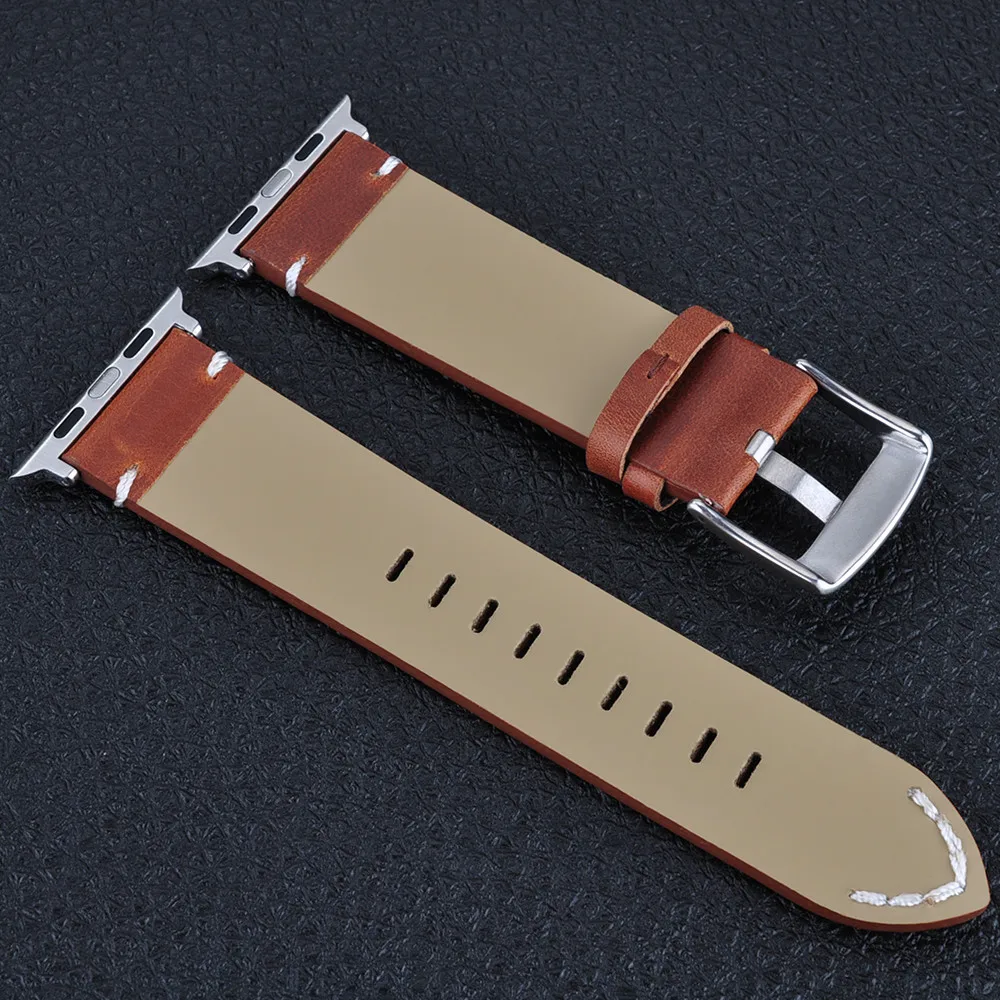 New Genuine Leather Strap Men Women Wristwatch Replacement Watchbands Adjustable For iWatch Series 6 5 4 3 2 1 38/40mm 42/44mm
New Genuine Leather Strap Men Women Wristwatch Replacement Watchbands Adjustable For iWatch Series 6 5 4 3 2 1 38/40mm 42/44mm