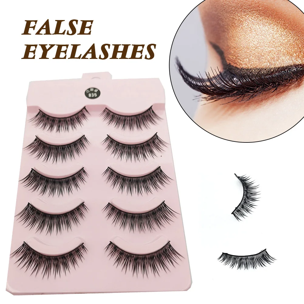 False Eyelashes(5pairs) Natural Soft Reusable False Lashes Set Lightweight And Fluffy Eyelashes Handcrafted Lash Makeup
False Eyelashes(5pairs) Natural Soft Reusable False Lashes Set Lightweight And Fluffy Eyelashes Handcrafted Lash Makeup