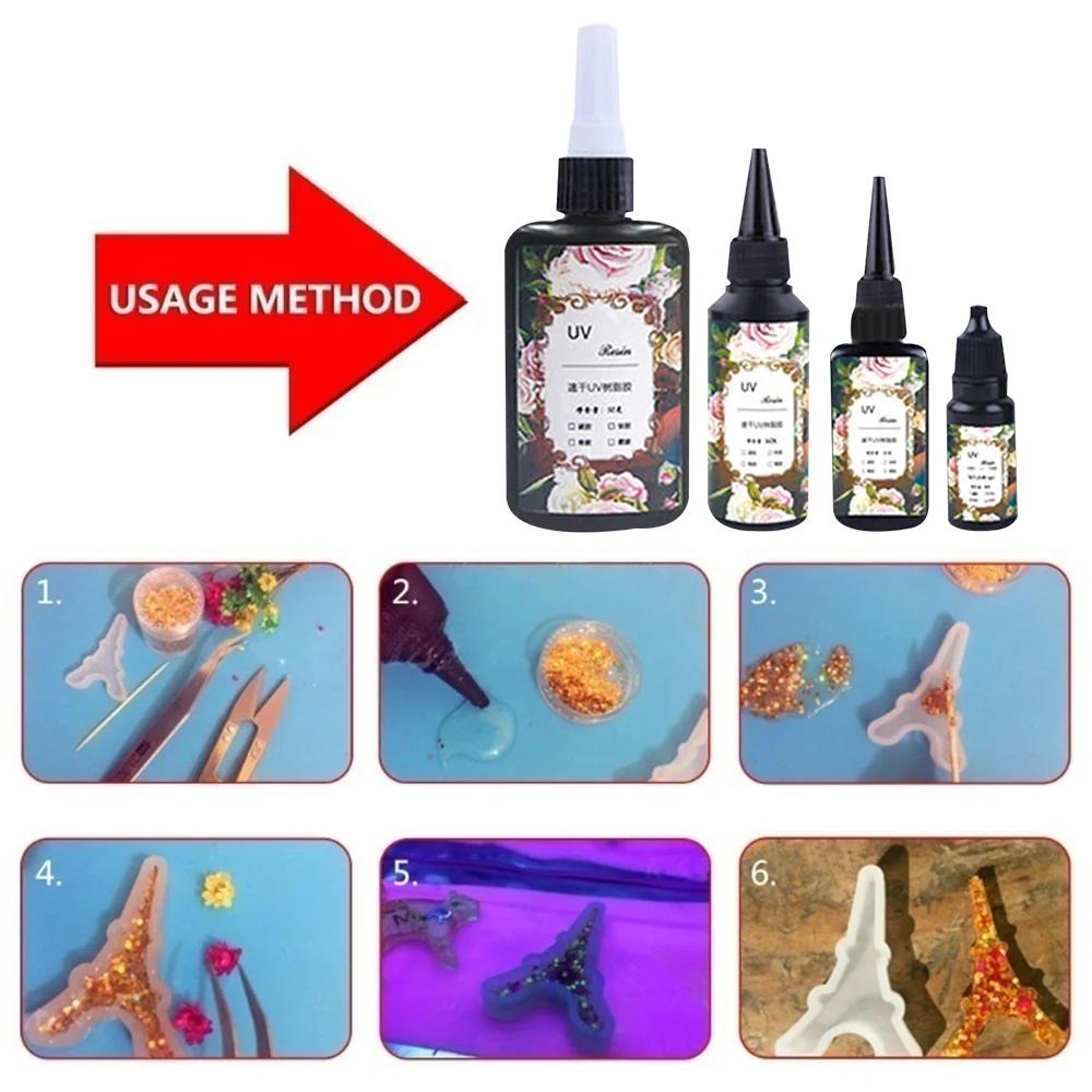 60g/50g/25g/10g Quick-Drying UV Resin Glue Clear Hard Resin Glue For DIY Epoxy Resin Jewelry Making Handmade Crafts AB Glue
60g/50g/25g/10g Quick-Drying UV Resin Glue Clear Hard Resin Glue For DIY Epoxy Resin Jewelry Making Handmade Crafts AB Glue